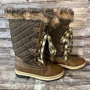 Bass Aibileen Boots Shearling 8M 8 1402-261 Women’s